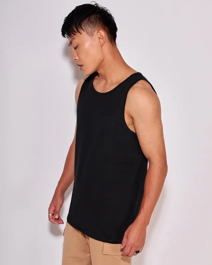 Men's Black Vest