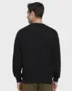 Men's Black Oversized Sweatshirt