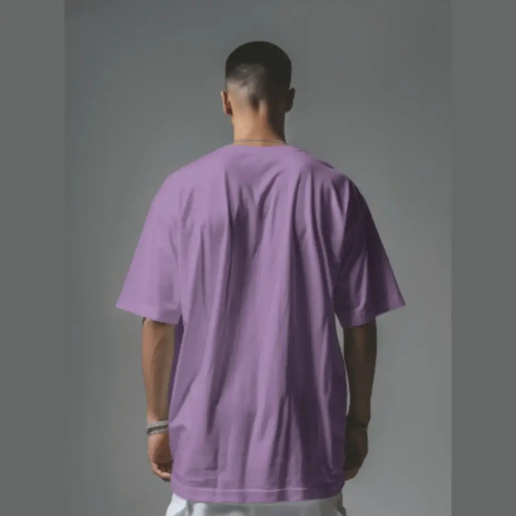 Everyday Oversized Tee - Plum