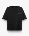 Black Everyday Oversized Tee