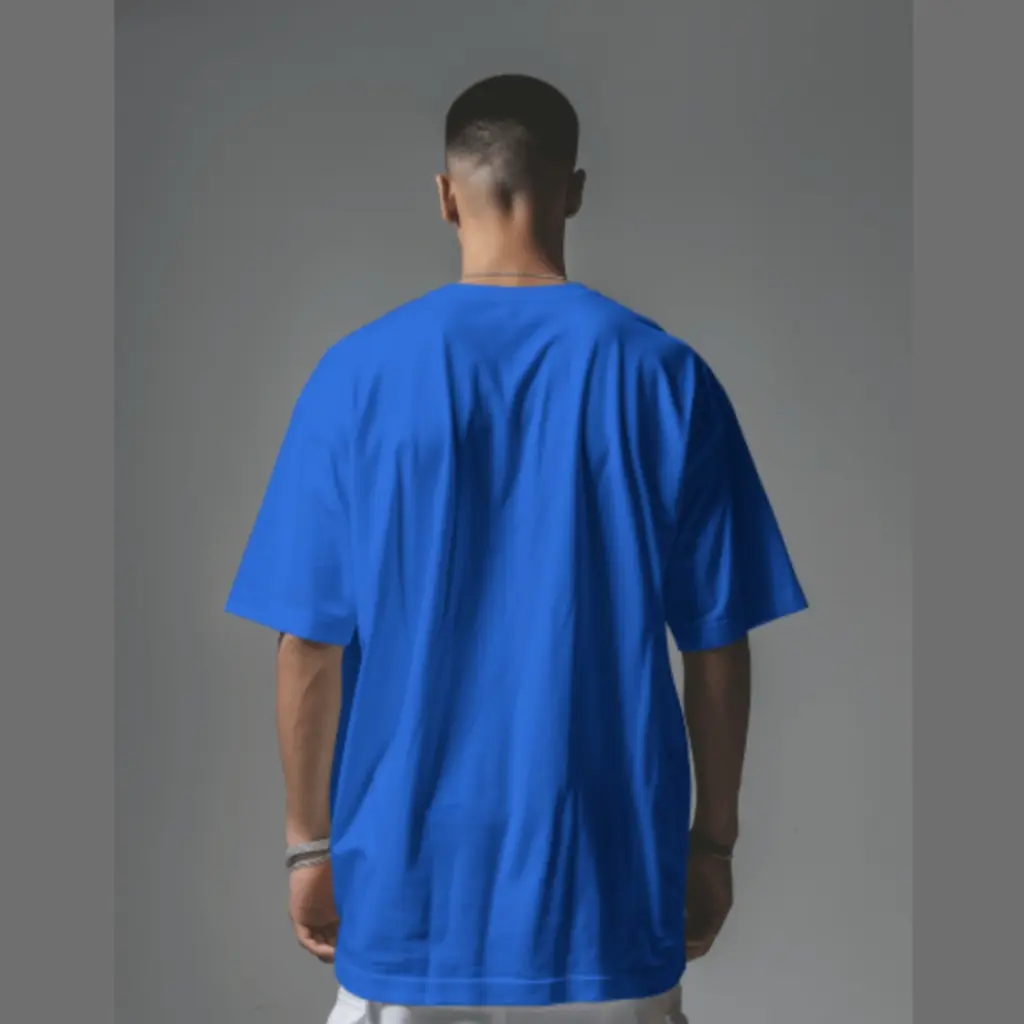 Everyday Oversized Tee - Royal Blue