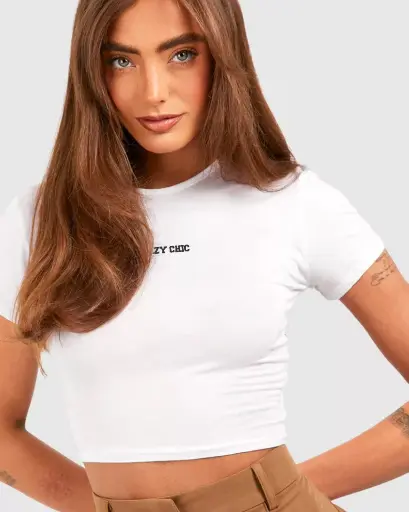 White Crop Top